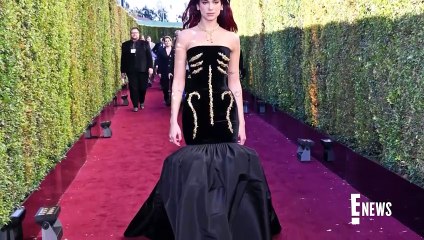 Dua Lipa's BONE Dress Might Be the Most Polarizing Golden Globes Look _ E! News