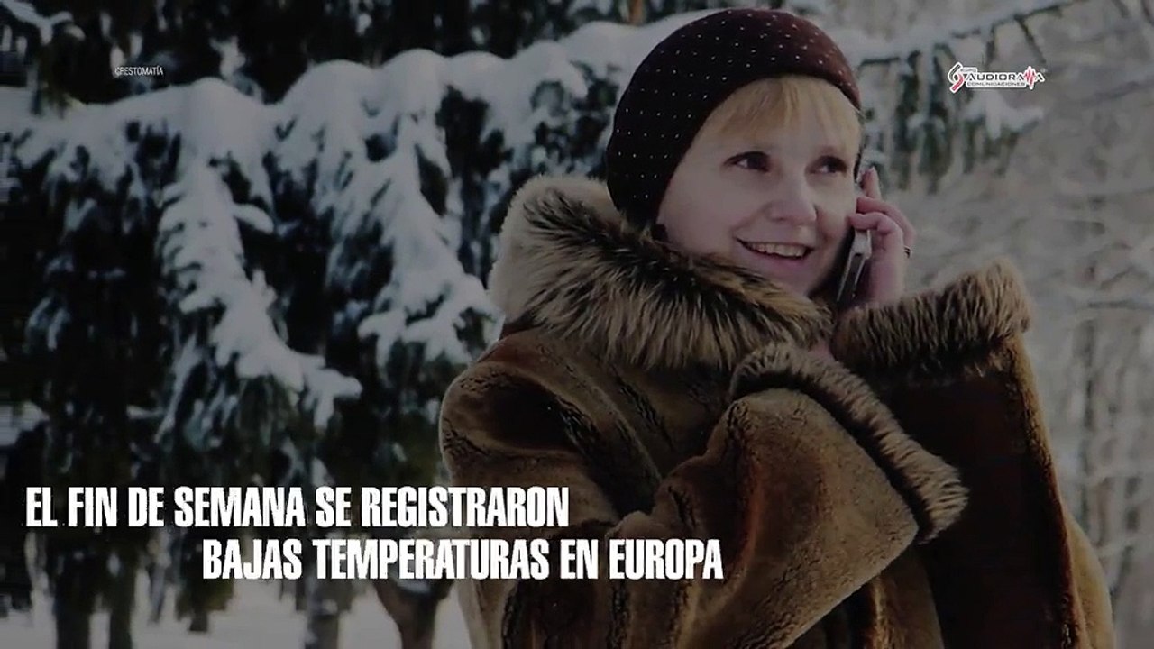 Europa colapsa por intensos fríos. Daño climático inminente