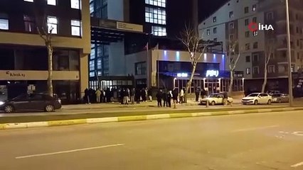 Çorum'daki depremin ardından vatandaşlar sokağa indi