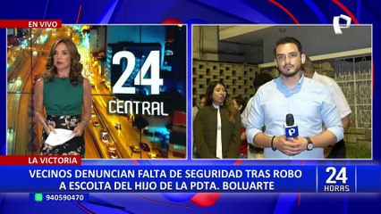 La Victoria: vecinos denuncian falta de seguridad tras asalto a escolta de hijo de la presidenta Boluarte