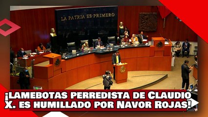 ¡VEAN! ¡lacayo y lamebotas perredista de Claudio X. González es humillado por Navor Rojas!