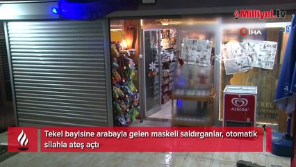İstanbul'da dehşet! Otomatik silahla taradılar