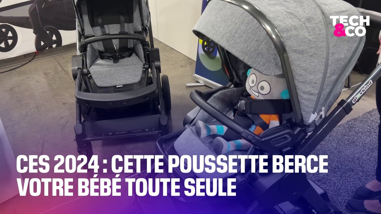 CES 2024: cette poussette berce votre bébé tout...