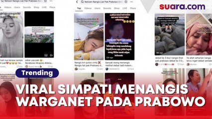 Download Video: Makin Hari Terus Bertambah Viral Simpati Menangis Warganet pada Prabowo di Medsos Pasca Debat Capres