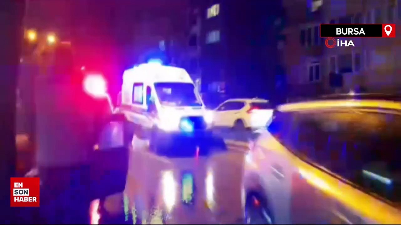 Bursa'da korkunç kaza: Sürücü direksiyon başında kalp krizi geçirdi