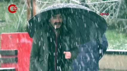 BOLU'DA KAR YAĞIŞI