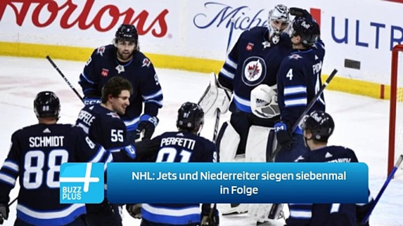 NHL: Jets und Niederreiter siegen siebenmal in Folge