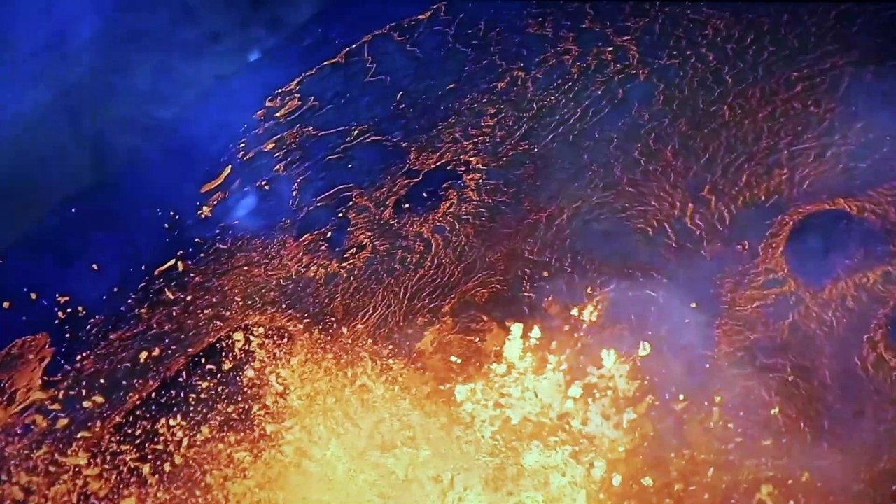 Islande Reykjavik Lava Show Only in the world