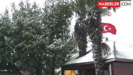 Çatalca beyaza büründü