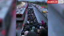 Üsküdar Altunizade Metrobüs Durağında Arıza: Yoğunluk Yaşandı
