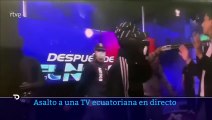 Ecuador: irruzione in uno studio televisivo durante la diretta