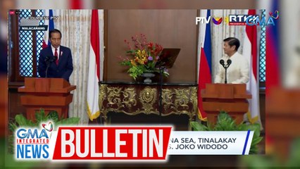 Usapin tungkol sa South China Sea, tinalakay nina PBBM at Indonesian Pres. Joko Widodo | GMA Integrated News Bulletin