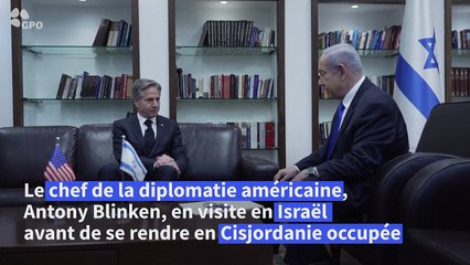 A Gaza, les civils, notamment les enfants, paient un prix "bien trop élevé", selon Blinken