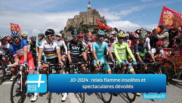 JO-2024 : relais flamme insolites et spectaculaires dévoilés