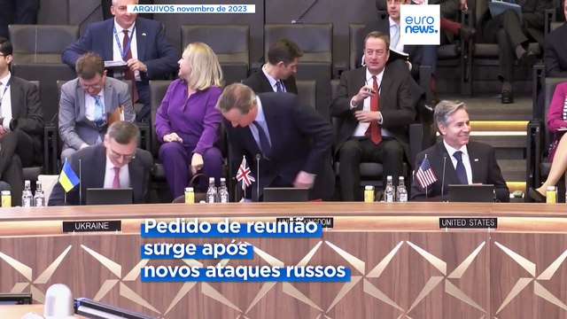 Conselho NATO-Ucrânia reúne-se para discutir ataques russos e reforço da defesa aérea