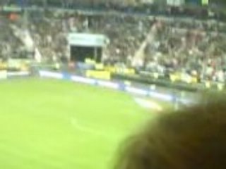 Hymnes nationnaux entre France - Angleterre au Stade de Fran