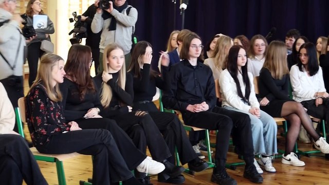 Barbara Nowacka, minister edukacji, w Lęborku