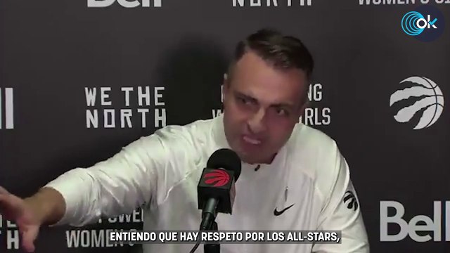 El entrenador de Toronto Raptors sacude la NBA con una rajada nunca vista contra los árbitros