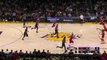 LeBron and AD combine for huge alley-oop