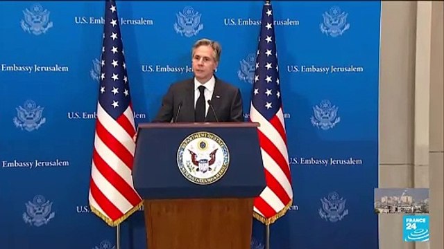 Israël-Hamas : A. Blinken demande à B. Netanyahu d'épargner les civils dans la bande de Gaza