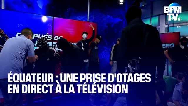 En Équateur, les images hallucinantes d'une prise d'otages en direct à la télévision