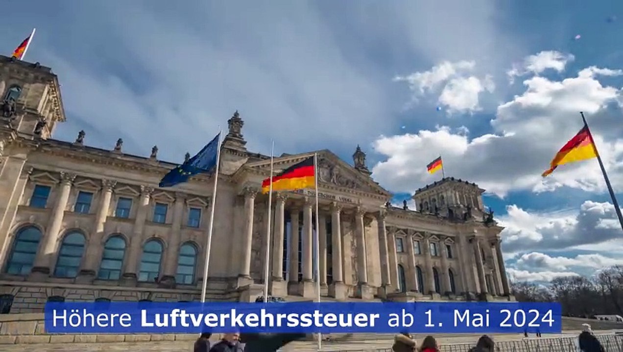 Fliegen ab Mai teurer: Ticketsteuer in Deutschland erhöht