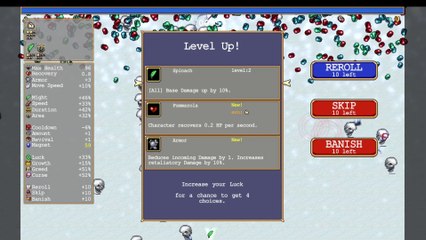 Vampire Survivors-One Weapon Challenge.