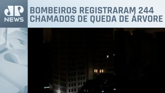 Bairros de São Paulo ficam sem energia após chuvas