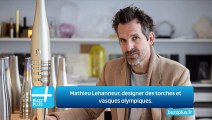Mathieu Lehanneur, designer des torches et vasques olympiques.