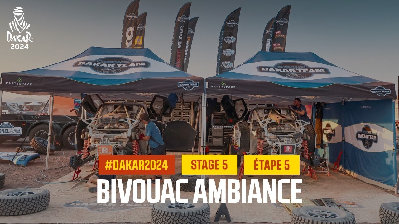 Bivouac ambiance - Stage 5 - #Dakar2024