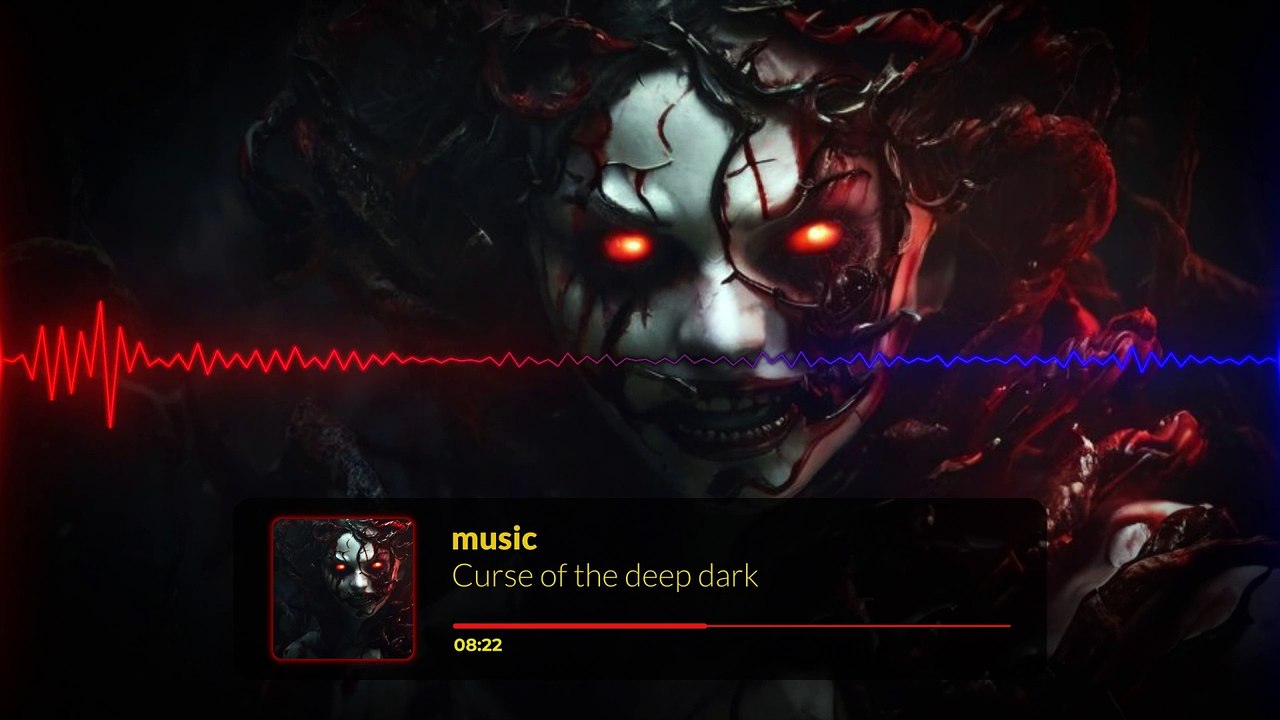 The Curse of the deep dark mystery music