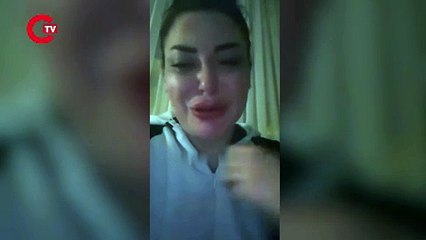 Mal varlığına el konulmuştu: Fenomen, kocasını ağlayarak ifşa etti