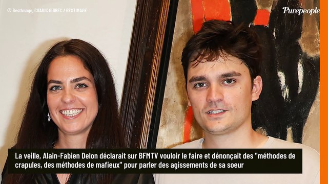 Alain-Fabien Delon a déposé plainte contre sa soeur Anouchka Delon pour abus de faiblesse