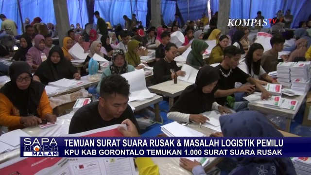 KPU Temukan Ribuan Surat Suara Rusak dan Masalah Logistik Pemilu