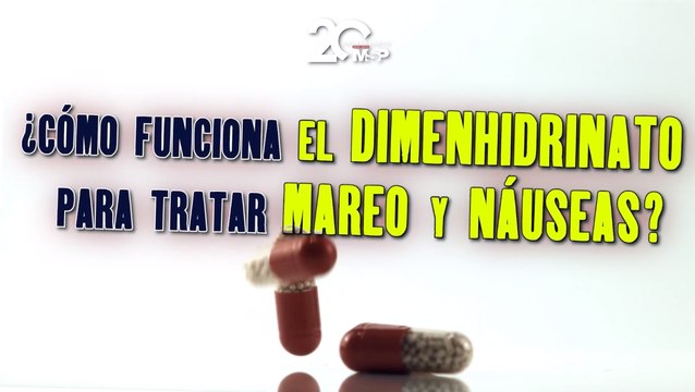 ¿Cómo funciona el dimenhidrinato para tratar mareo y náuseas?