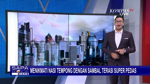 Menikmati Nasi Tempong Dengan Sambal Terasi Super Pedas Khas Banyuwangi di Makassar