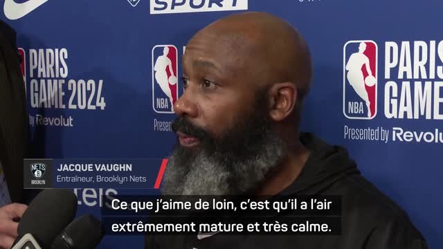 Nets - Vaughn : “Après Duncan, Ginobili et Parker, passer le fambleau à Wembanyama est une très bonne chose”