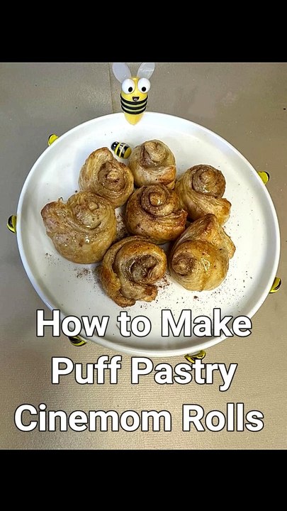 Puff Pastry Cinemon Rolls