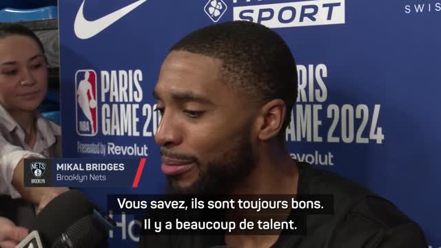 Nets - Bridges : Il y a beaucoup de talent en France, comme Wemby et Fournier”