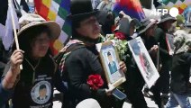 Cientos marchan por fallecidos en protestas en región andina de Perú