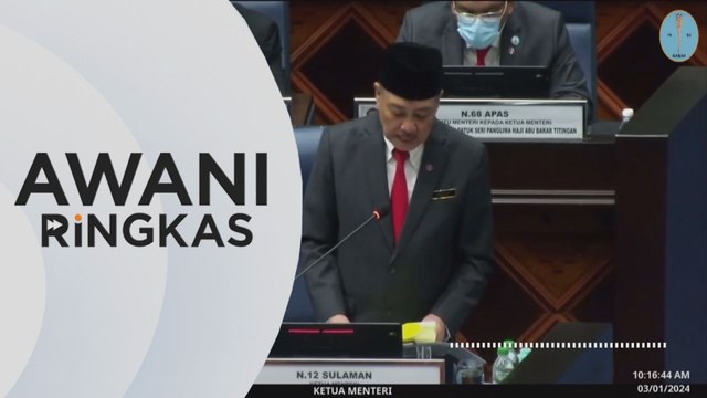 AWANI Ringkas: GRS Sokong Kerajaan Madani