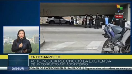 Ecuador vive aparente normalidad tras la declaración de un conflicto armado interno