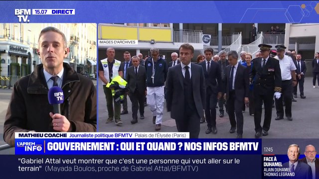 Quels ministres pour le premier gouvernement Attal? Les informations de BFMTV