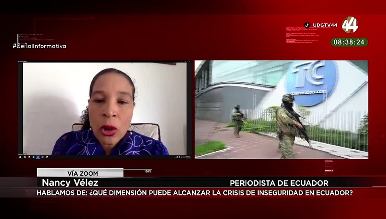 ¿Qué dimensión puede alcanzar la crisis de inseguridad en Ecuador? Nancy Vélez explica