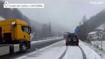 La Guardia Civil alerta de nevadas en varios puntos del norte y noreste en España
