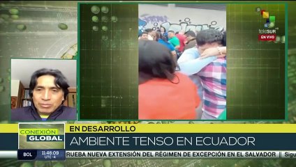 Virgilio Hernández: Hemos arribado a niveles de violencia nunca antes vistos en Ecuador