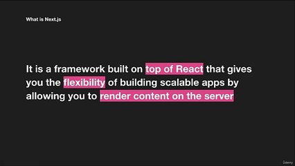 #4 What is Next.js | Learn Next JS