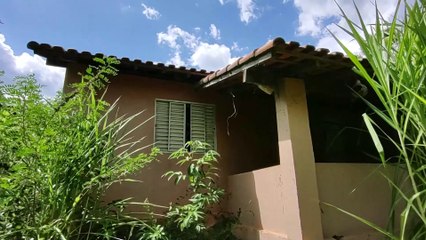 NA CURVA DA ESTRADA TINHA UMA CASA ABANDONADA CERCADA PELO MATAGAL