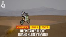 Klein takes flight  - Stage 5 - #Dakar2024