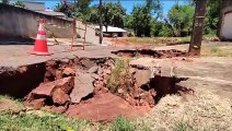 Chuvas provocam erosões, alagamentos e quedas de árvores em várias regiões de Umuarama